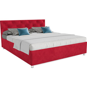 Кровать Mebel Ars Классик 140 см (кордрой красный) кровать mebel ars версаль 160 см кордрой красный
