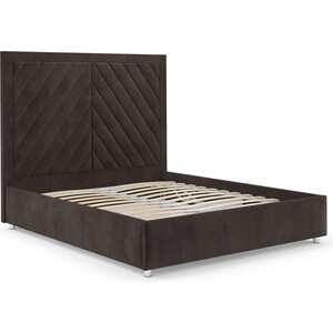 Кровать Mebel Ars Мишель 160 см (Кордрой коричневый)