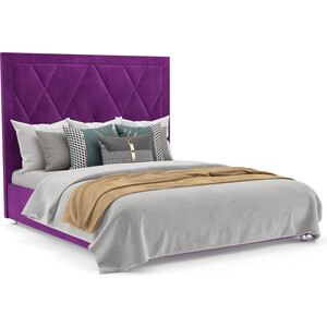 Кровать Mebel Ars Треви 160 см (фиолет) кровать mebel ars нью йорк 140 см фиолет