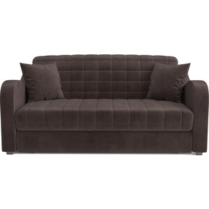 Диван Mebel Ars Аккордеон Барон №4 (коричневый кордрой) выкатной диван mebel ars квартет кордрой коричневый