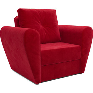 Кресло-кровать Mebel Ars Квартет (красный кордрой) кресло кровать mebel ars квартет красный кордрой