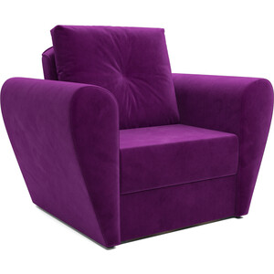 Mebel Ars Кресло-кровать Квартет (фиолет) кровать mebel ars нью йорк 140 см фиолет