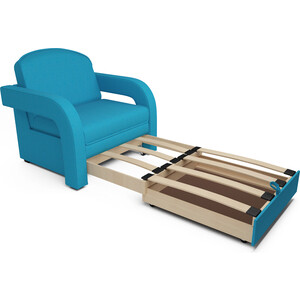 Кресло-кровать Mebel Ars Кармен-2 (синий)