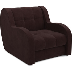 Кресло-кровать Mebel Ars Аккордеон Барон (велюр шоколад HB-178 16) кровать mebel ars версаль 160 см велюр шоколад нв 178 16