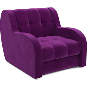 Mebel Ars Кресло-кровать Аккордеон Барон (фиолет) кресло кровать mebel ars шарк фиолет ппу