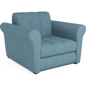 Кресло-кровать Mebel Ars Гранд (голубой - Luna 089) кресло кровать mebel ars квартет голубой luna 089