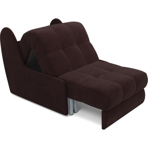 Кресло-кровать Mebel Ars Барон №2 (велюр шоколад HB-178 16)