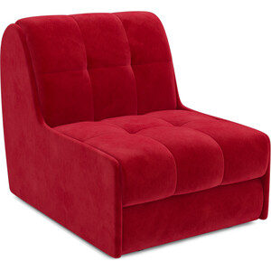 Кресло-кровать Mebel Ars Барон №2 (красный кордрой) диван mebel ars аккордеон барон 6 красный кордрой