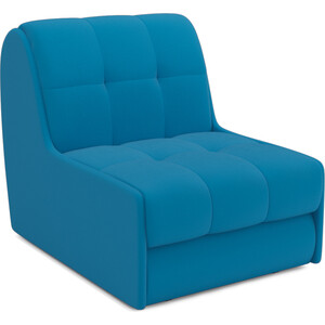 Кресло-кровать Mebel Ars Барон №2 (рогожка синяя) пуходерка полукруглая средняя без капель 10 х 13 см синяя