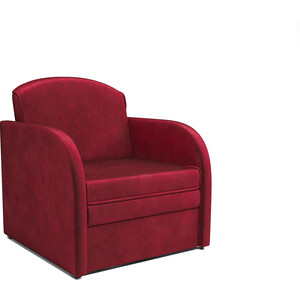 Mebel Ars Кресло-кровать Малютка (бархат красный STAR VELVET 3 DARK RED) mebel ars кресло кровать малютка кордрой красный