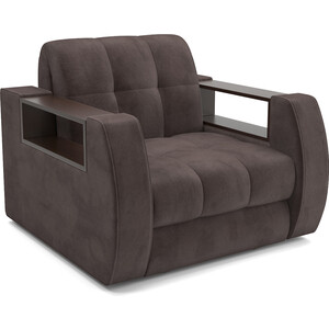 Кресло-кровать Mebel Ars Барон №3 (Коричневый кордрой) кровать mebel ars мишель 160 см кордрой коричневый