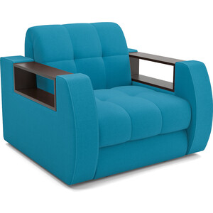 Кресло-кровать Mebel Ars Барон №3 (синий) кресло кровать mebel ars барон 3 темно синий luna 034