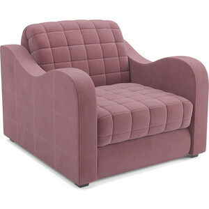 Кресло-кровать Mebel Ars Барон №4 (велюр пудра НВ-178 18) кровать mebel ars классик 140 см велюр нв 178 17