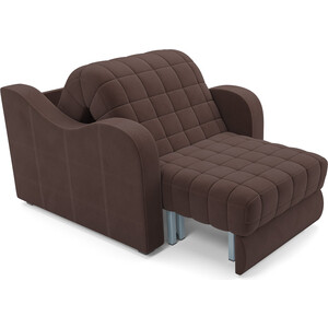 Кресло-кровать Mebel Ars Барон №4 (велюр молочный шоколад НВ-178 13)
