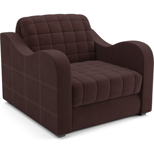 Кресло-кровать Mebel Ars Барон №4 (велюр шоколад HB-178 16) кресло кровать mebel ars барон 3 велюр молочный шоколад нв 178 13