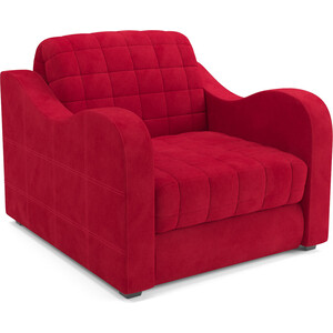 Кресло-кровать Mebel Ars Барон №4 (красный кордрой) кресло кровать mebel ars барон 4 красный кордрой