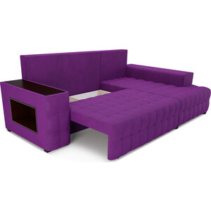 Угловой диван Mebel Ars Мадрид правый угол (фиолет)