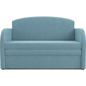 Выкатной диван Mebel Ars Малютка (голубой Luna 089) выкатной диван mebel ars малютка 2 велюр нв 178 17