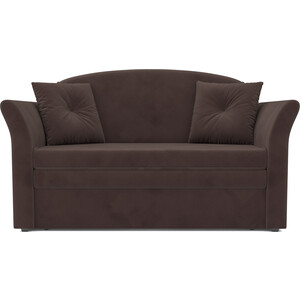 Выкатной диван Mebel Ars Малютка №2 (кордрой коричневый) выкатной диван mebel ars квартет кордрой коричневый