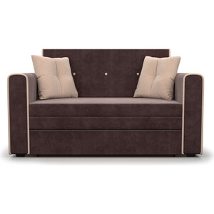 Выкатной диван Mebel Ars Санта (кордрой коричневый) выкатной диван mebel ars санта 2 голубой luna 089