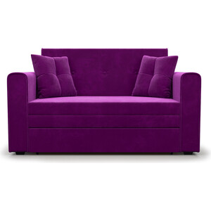 Выкатной диван Mebel Ars Санта (фиолет) мини открытка с новым годом санта 7 × 7 см