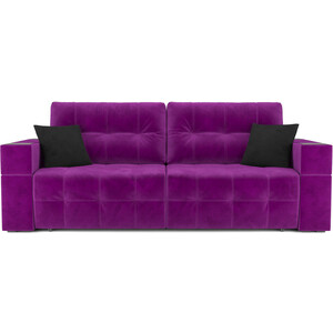 Еврокнижка Mebel Ars Венеция (фиолет) диван еврокнижка мебелико венеция микровельвет фиолетово черн