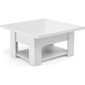 Кухонные столы Mebel Ars Стол-трансформер (белый) стеллаж mebel ars калакс 5х5 белый