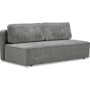 фото Диван-кровать ладья диван-кровать верро независимый пружинный блок, серый, велюр