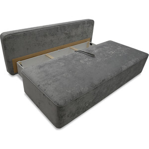 Диван-кровать Ладья Диван-кровать Верро независимый пружинный блок, серый, велюр