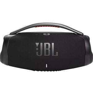 Портативная колонка JBL BOOMBOX 3, (JBLBOOMBOX3BLK) черный портативная колонка jbl go 3 jblgo3blk моно 4 2вт bluetooth 5 ч черный