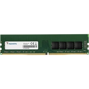 Память оперативная ADATA 16GB DDR4 2666 U-DIMM Premier AD4U266616G19-SGN, CL19, 1.2V AD4U266616G19-SGN память оперативная ddr4 qumo 4gb pc4 21300 2666 cl19 1 2v qum4u 4g2666c19