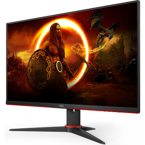 фото Монитор aoc 24g2spae lcd 23.8'' [16:9] 1920x1080(fhd) ips, black-red