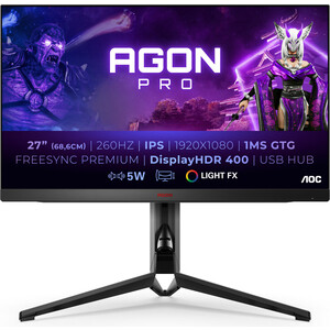 Монитор AOC AG274FZ LCD 27'' 16:9 1920x1080(FHD) IPS, Black-Red