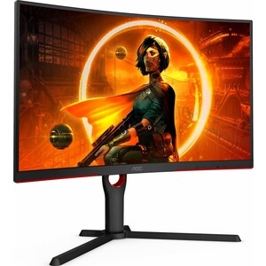 фото Монитор aoc c27g3u lcd 27'' 16:9 1920x1080(fhd) va, black-red