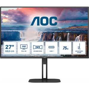 фото Монитор aoc 27v5c lcd 27'' 16:9 1920x1080(fhd) ips, black