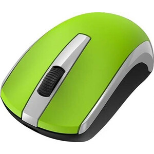 фото Мышь genius eco-8100 зеленая (green), 2.4ghz, blueeye 800-1600 dpi, аккумулятор nimh new package