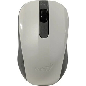 Мышь Genius NX-8008S белый/серый,тихая мышь проводная genius dx 110 красный