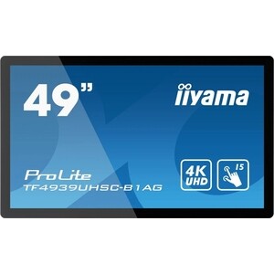 фото Монитор iiyama tf4939uhsc-b1ag lcd 124,5 cm (49'') [16:9] 3840x2160(uhd 4k) ips, black