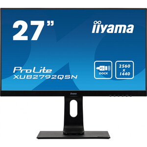 фото Монитор iiyama xub2792qsn-b1lcd 27'' [16:9] 2560x1440(wqhd) ips, black