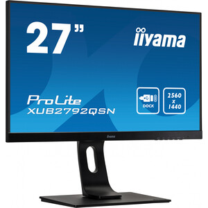 фото Монитор iiyama xub2792qsn-b1lcd 27'' [16:9] 2560x1440(wqhd) ips, black