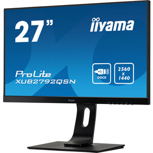 фото Монитор iiyama xub2792qsn-b1lcd 27'' [16:9] 2560x1440(wqhd) ips, black