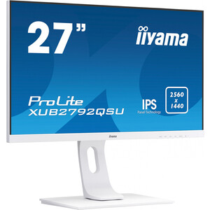 фото Монитор iiyama xub2792qsu-w1lcd 27'' [16:9] 2560x1440(wqhd) ips, white