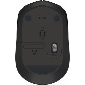 фото Мышь logitech m171 black (черная, оптическая, 1000dpi, 2.4 ghz/usb ресивер) (m/n: m-r0060 / c-u0010)