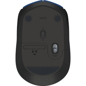 Мышь Logitech M171 Blue (синяя, оптическая, 1000dpi, 2.4 GHz/USB ресивер) (M/N: M-R0060 / C-U0010) 910-004640 M171 Blue (синяя, оптическая, 1000dpi, 2.4 GHz/USB ресивер) (M/N: M-R0060 / C-U0010) - фото 4