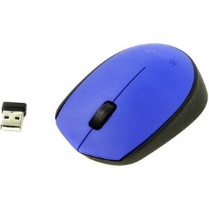 Мышь Logitech M171 Blue (синяя, оптическая, 1000dpi, 2.4 GHz/USB ресивер) (M/N: M-R0060 / C-U0010) 910-004640 M171 Blue (синяя, оптическая, 1000dpi, 2.4 GHz/USB ресивер) (M/N: M-R0060 / C-U0010) - фото 5