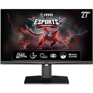 фото Монитор msi lcd optix mag274qrx 27'' 16:9, 2560x1440 (wqhd), ips, 240 гц, 1мс, 1000:1, hdmi, dp