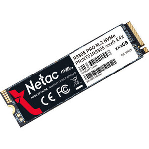 SSD накопитель NeTac N930E Pro PCIe 3 x4 M.2 2280 NVMe 3D NAND SSD 256GB, R/W up to 2040/1270MB/s 3Y