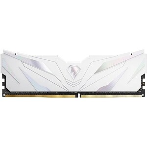 фото Память оперативная netac shadow ii ddr4-3200 16gb c16 white, 16-20-20-40, 1.35v, xmp, радиатор