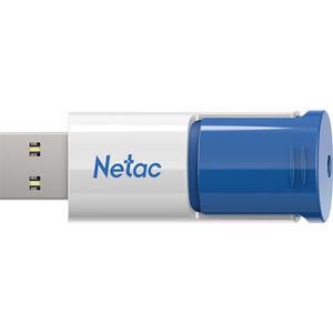 фото Флеш-накопитель netac u182 blue usb3.0 flash drive 64gb,retractable