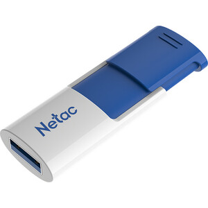 фото Флеш-накопитель netac u182 blue usb3.0 flash drive 64gb,retractable